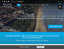 Tablet Screenshot of centralhelicopters.com